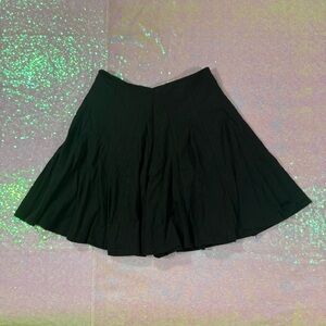American Eagle Black A-Line Mini Skirt (XS) ★彡